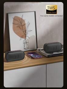 Haut-parleur stéréo portable haute fidélité Monster D133 avec enceinte audio sans fil à son surround et microphone intégré - Taille Unique - Voir 4
