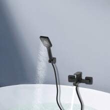 YUNRUX Bathtub & Shower Trim Systems - Black - View 1