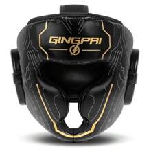 GINGPAI Professioneller Boxhelm, Erwachsene & Jugendliche, Unisex, für Kampfsportarten, Muay Thai, Taekwondo, Training