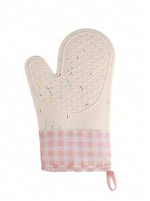 2 Packs Silicone Oven Gloves, Thickened Heat-Resistant And Anti-Scald, Easy Storage With Tail Hanging Design, Silicone Non-Slip, Heat Insulation And Resistance, Easy To Grab From Oven, Microwave, And Steamer, No Deformation And Easy To Clean