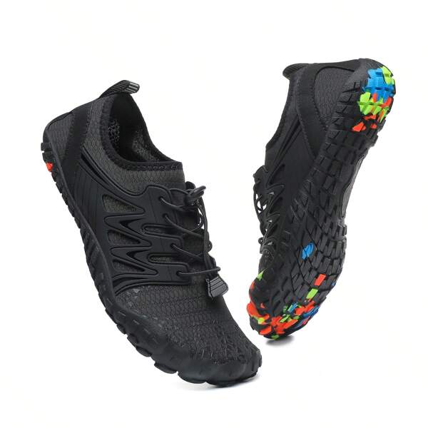 Chaussures aquatiques pour hommes pour la natation, la plage, la piscine, les sports nautiques, à séchage rapide, pieds nus, plongée, surf, marche, fitness, yoga