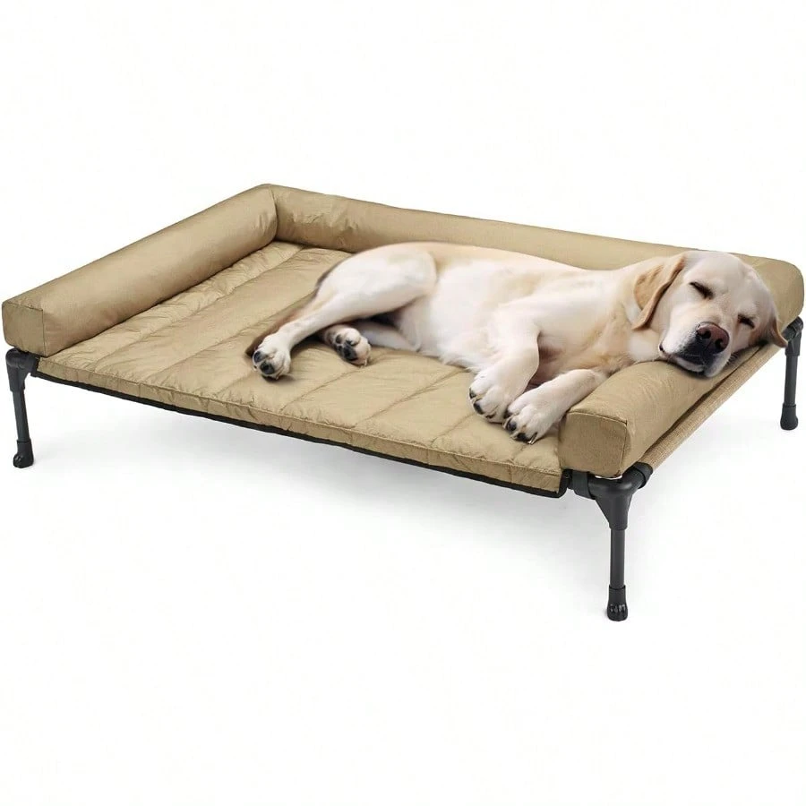 Veehoo犬 ベッドペットベッド大型犬 ベッド高架犬用ベッドドッグコット