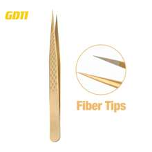 FADVAN 1/2Pcs Eyelash Tweezers Extension Black/Silver/Gold Stainless Steel Superhard Tweezers Straight And Bend Tweezer Eyebrow Volume Tweezers Set Makeup Tool High Precision Anti-Static Tweezers