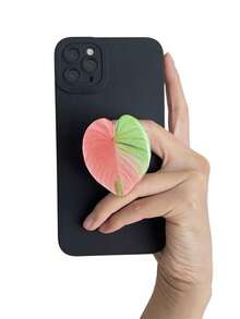 1 件叶形可调节手机支架，创意卡通风格桌面支架，简约可折叠手机支架，兼容 、Android 手机，生日、家人、朋友的礼物，推拉式手机握把，手机支架，手机配件，兼容 、Android 手机，生日、家人、朋友的礼物 - 彩色 - 查看 7