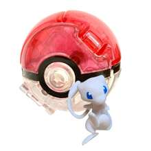 pokemon 1 set/2 pezzi 1 Pokeball + 1 Giocattolo modello Pokemon, Pallina Sorpresa Pokemon con animale domestico che salta fuori, Giocattolo da collezione divertente, Perfetto come regalo di compleanno, Souvenir per feste