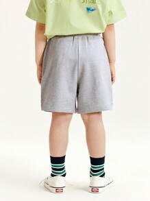 mini bala Pantalones cortos deportivos de secado rápido para niño - Transpirables y elásticos para verano, con ajuste holgado