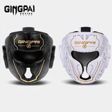 GINGPAI Professioneller Boxhelm, Erwachsene & Jugendliche, Unisex, für Kampfsportarten, Muay Thai, Taekwondo, Training
