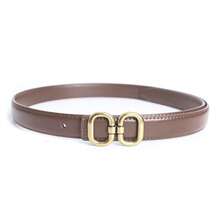 ECHAIN 1pc/2pcs Narrow Waist Strap For Jeans Dress Women Fashionable Belt Simple Elegant Waistband Valentine's/Mother's Day Gift Daily Wear Red/White/Black/Coffee/Brown