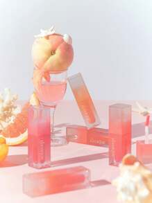 Dasique Tinte jugoso y acuoso #22 Love Coral, bálsamo labial brillante de larga duración, alto pigmento, hidratante, ligero, potenciador del brillo, no pegajoso, vegano, libre de crueldad, K-Beauty, maquillaje coreano, 3.5g/0.12oz