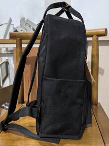 Women's Small Bag Fashion Retro Backpack Portable Nostalgic Backpack File Bag Commuting Small Backpack - Multicolor - View 3