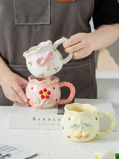1 st kreativ handgjord vattenmugg mugg kaffemugg företag vattenmugg familj vattenmugg fest vattenmugg mors dag present semesterpresent kapacitet 330 ml