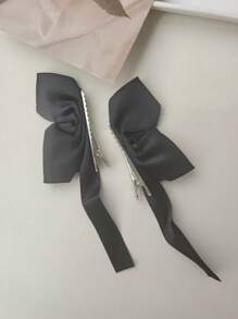 2 pezzi Eleganti fermagli per capelli a forma di farfalla decorativa, fermagli a molla per orecchie laterali per donne