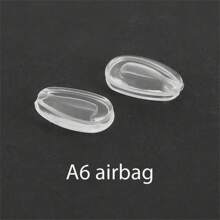 1pc Silicone Nose Pad With Air Cushion, Screw-Lock Adjustable Nose Pad For Glasses