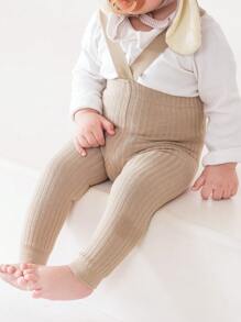 1 Piece Kids Weightlifting Straps,All-Season Knit Fabric, Solid Color, Hand Wash Only, Belly Protection For Children, Elastic Baby Pantyhose