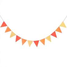 1pc Rainbow Pennant Banner Flags Garland Multicolor Bunting String Triangle Flags Bulk Rainbow Bunting For Carnival Birthday Party Festival Decorations