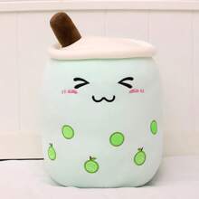 1 pieza Cojín de peluche con perla de té con leche - Muñeco de peluche del mismo estilo - Peluche super suave - Regalo para seres queridos - Muñeco - Expresión de dibujos animados linda - Varios juguetes de peluche de té con leche - Opción perfecta para bebés que no pueden beber té con leche - Muñeco - Muñeco - Regalo perfecto - Regalo de cumpleaños - Regalo ideal - Regalo premium - Regalo - Muñeco - Muñeco