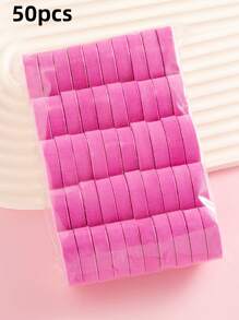 50/30/10pcs Heart Shape Mini Nail Buffer Block,100/180 Grit Double-Sided Sponge Nail File,Professional Nail Polishing Tools For Shaping And Smoothing,Suitable For Manicures And Pedicures