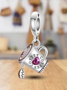 1 Stück modischer rund-um-die-Welt Flugzeug-Charm-Perle passend für Damen Armbänder, Armreife, DIY Schmuckherstellung und tägliche Outfit-Abstimmung, Schmuckdekoration für Mädchen