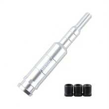 Palanca de extensión de perilla de cambio de marchas de aluminio JDM, extensor de perilla de cambio de transmisión manual, extensión de varilla recta M10x1.5 - Unitalla - Ver 14