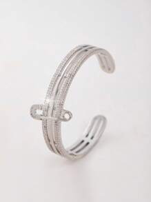 1 pieza Broche de mujer de estilo vintage convertible en brazalete, joyería elegante adecuada para uso diario, un regalo ideal para amigos y el mejor regalo para amantes en días festivos y cumpleaños