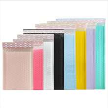 10pcs Black High Capacity Protective Bubble Wrap Bags School Supplies,Back To School