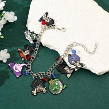 bandai New Cartoon Anime Fashion Cute Bracelet Character Doll Decoration Pendant Children's Lovely Toy Gifts
