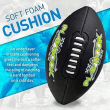 Franklin Sports Youth Football Playbook - Junior Football With Route Diagrams - Small, Perfect For Peewee And Youth - Black - View 2