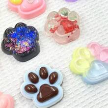 1/2/4/5 piezas Caja ciega Juguete apretable con forma de pata de gato, de repuesta lenta, juguete sensorial lindo, juguete de novedad, juguete de simulación de blobfish kawaii, juguete comprimible para autismo, alivio de estrés de silicona, regalo sorpresa de Navidad/Halloween/cumpleaños, suministros para fiesta festiva, artículo esencial de oficina