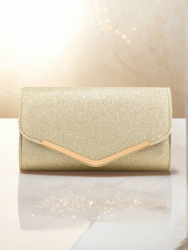 Clutch Purse Evening Bag For Women, Glitter Evening Envelope Handbag With Detachable Chain Elegant,Exquisite Patent Square Evening Bag For Party Dinner Bag,Clutch Bag For Party Girl,Woman,For Female, Perfect For Party,Wedding,Prom,Dinner/Banquet,Best Gift For Women's Clip Glitter Dinner Wallet For Carnaval Wedding Handbag For Party And Prom