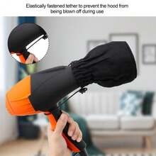 Hair Dryer Diffuser, Professional Cloth Hair Dryer Diffuser Fits Most Every Size Blow, Foldable Canvass Hair Blower Diffuser Cover For Curly & Wavy Hair Travel Blower Accessories - 1 - View 3