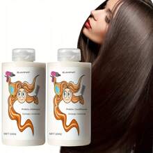 Conjunto de 2 piezas de cuidado del cabello con proteínas - Contiene champú y acondicionador para dejar el cabello brillante