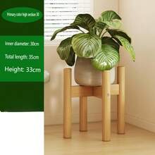 1 suporte multifuncional de madeira em formato de cruz, base retangular, adequado para ambientes internos e externos, design nórdico moderno, suporte para vasos de plantas, fácil de montar para varanda e sala de estar - prateleira de madeira minimalista com interseção, adequada para organizar cestos, caixas e recipientes em casa