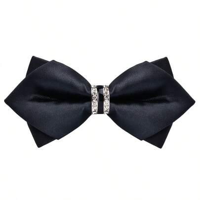 1pc Polyester Men's Bow Tie, Suitable For Wedding, Party, Business Occasions