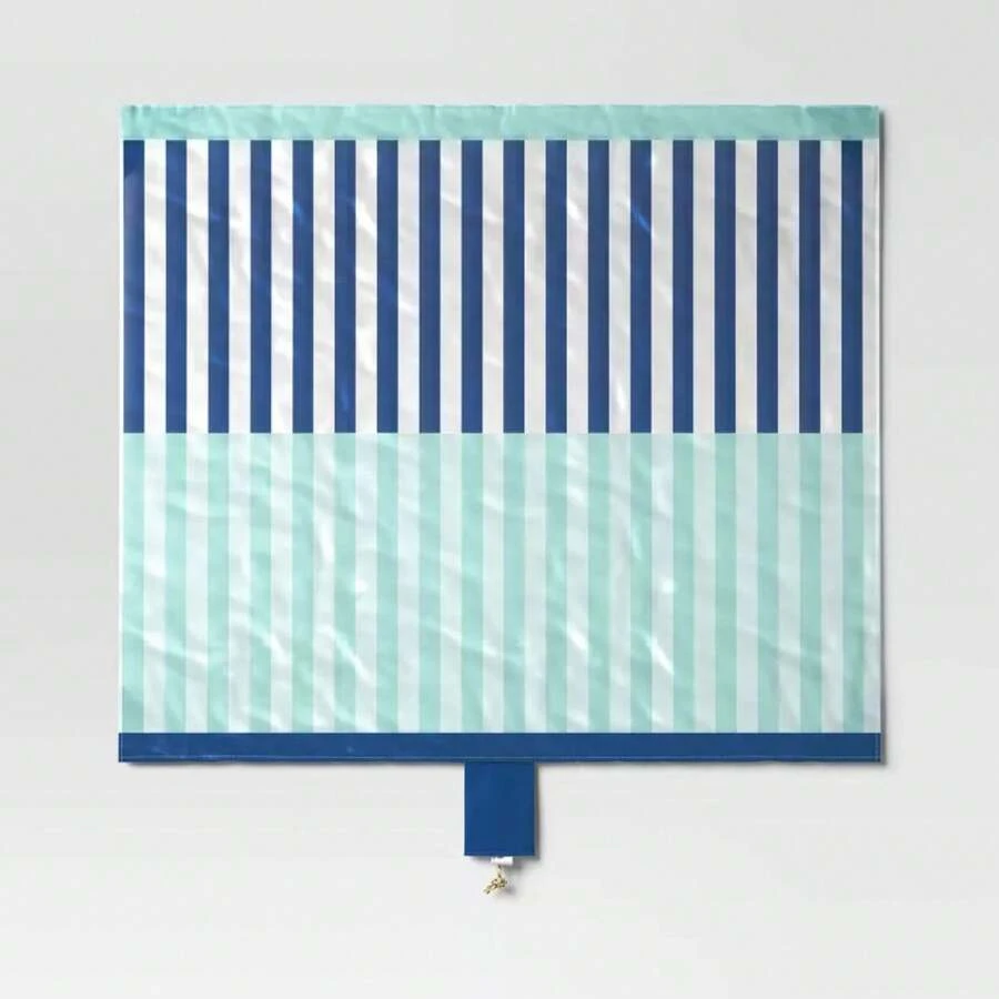 5'x6' Striped Beach Mat - Sun Squad™ Sun Squad™ 5' X 6' Striped Beach Mat - Lightweight & Sand-Resistant" "5' X 6' Beach Mat Striped Design - Sun Squad™ Portable Outdoor Blanket" "Sun Squad™ Striped Beach Mat - 5' X 6' Quick-Dry & Compact" "Oversized 5' X 6' Beach Blanket - Sun Squad™ Striped Water-Resistant Mat" "Sun Squad™ 5ft X 6ft Beach Mat - Striped Pattern For Sand & Grass" "Extra Large Striped Beach Mat - Sun Squad™ 5' X 6' Foldable & Durable" "Sun Squad™ 5' X 6' Outdoor Mat - Striped Beach & Picnic Blanket" "Striped Beach Mat 5ft X 6ft - Sun Squad™ Lightweight & Easy-Clean" Brand (Sun Squad™) Size (5' X 6') Design (Striped) Type (Beach Mat/Blanket) Material Benefits (Sand-Resistant, Quick-Dry, Waterproof) Portability (Foldable, Compact, Carry Strap) Use Cases (Beach, Park, Outdoor) - Màu xanh lam - Xem 1