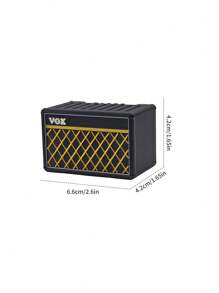 Un mini altavoz de guitarra eléctrica impreso en 3D, 3d creativo, puede almacenar púas de Guitarra, adornos musicales, juguetes de descompresión, regalos creativos, decoraciones de fiesta, para la temporada de regreso a clases, Halloween, Navidad