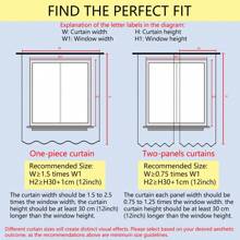 Plain Double-layer Single Panel Blackout Curtain