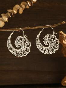 1 Paar modische, kreative, vintage-style, boho-design Ohrringe, Schmuckzubehör für Frauen, ideal als Geschenk für täglichen Gebrauch und Festivals