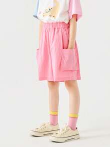 mini bala Young Girl A-Line Shorts – Bloomer Design – Lightweight & Quick-Dry