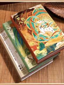 1/3pcs Hardbound Student Notebook Graduation Gift Diary Title Page Highly Attractive 3D Handbook Home Fashion, School Supplies,Back To School