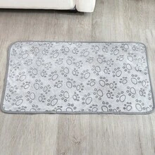 Pets Blanket Paw Print With Anti-Slip Design All Seasons Soft Warm Puppy Pet Blanket Small Medium Large Dogs Cats Pet Accessories