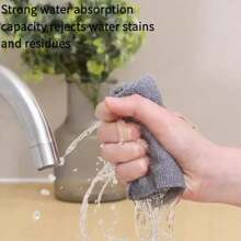 10pcs Highly Absorbent Super Soft Microfiber Cleaning Cloths - Lint-Free, Strong Water Absorption, Non-Oil Stain, Suitable For Washing Dishes, Furniture, Outdoor Cleaning, Reusable & Washable, Slouchy Wiping Cloth