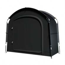 [Fits 2-3 Bikes] Extra Large Outdoor Bike Shelter Tent - UV Protection, Fits 2-2 Bikes, Portable & Foldable For Garage/Garden Storage