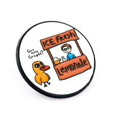 1pc Cartoon Duck Brooch, Creative Anime Badge Pin For Shirt, Lapel, Backpack, Gift For Friend Backpack For School