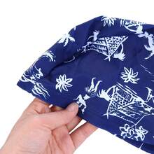 Gorro de natación de tela estampada, de secado rápido, transpirable y con estilo, para hombres y mujeres adultos, esenciales y accesorios de playa, flotador de piscina