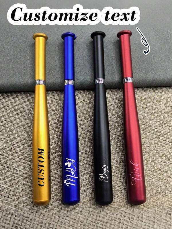 1 pix personalizat, pix de baseball, pix cu nume personalizat, pix cu logo personalizat, pix de modelare cu bâtă de baseball, pix de modelare creativă, potrivit pentru pix de semnătură de birou, rechizite școlare, cadou pix de semnătură personalizat pentru afaceri, pix personalizat cadou, cadouri pentru ea/el, rechizite școlare, înapoi la școală