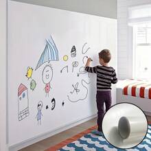 23.6*78.74inch Classic Reusable Dry Erase Wall Decal, Easy To Clean Without Glue, Suitable For Living Room, Bedroom, Office, Classroom - Home Decor Accessory, Adorable Room Decoration Kitchen Accessories Kitchen Wall Decor Wallpaper Wall Paper Wall Stickers