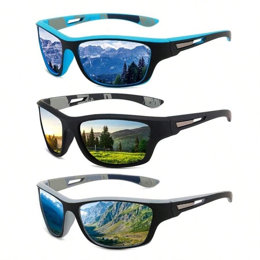 Polarized Fishing , Men's And Women's Styles, Sports Glasses, Driving, Fishing, Running, Cycling, Hiking, Anti-Glare Outdoor Glasses
