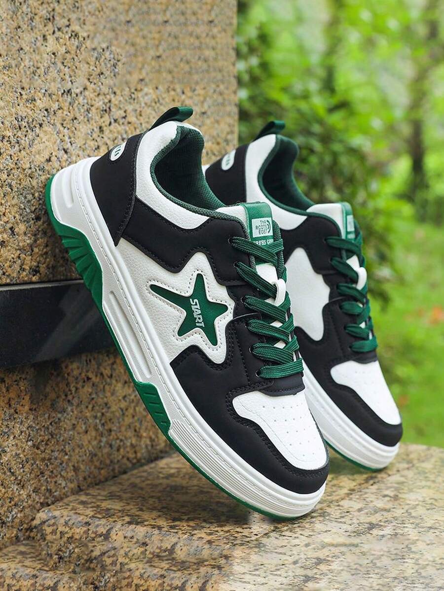 Men Sneakers - Green - View 1