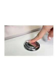 1pc Creative Heart-Shaped Toilet Flush Button Assist, Fashionable Bathroom Tank Button, Suitable For Manicure Use Bathroom Accessories Bathroom Tools - Multicolor - View 5