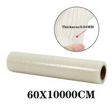 4 Styles Available Clear Self Adhesive Protective Film Roll, Water Resistant Floor Dust Sheet Cover - 60cm W X 100m L - View 3